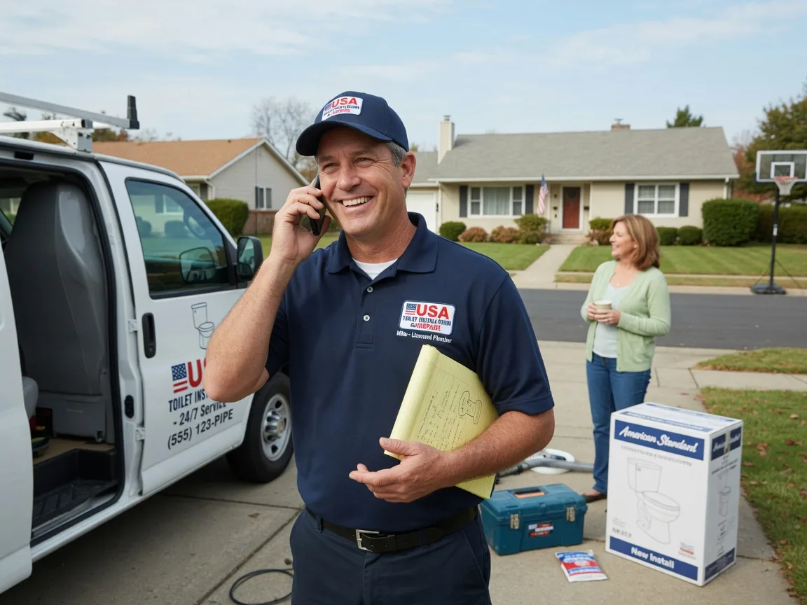 Toilet Installation Conway, MI FAQs